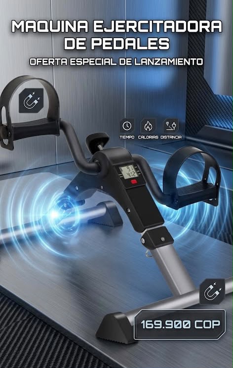 Máquina Ejercitadora de Pedales 🚴